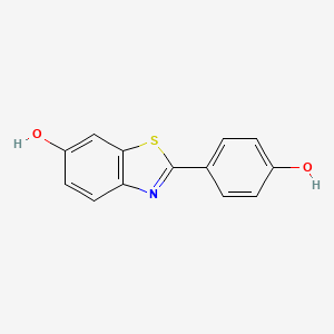 2-(4-Hydroxyphenyl)benzothiazol-6-ol