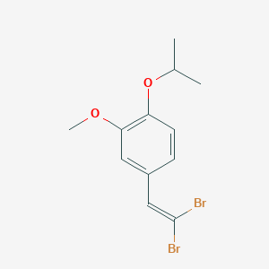 beta,beta-Dibromo-4-isopropoxy-3-methoxystyrene