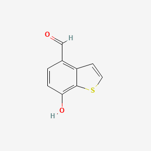 7-Hydroxybenzo[b]thiophene-4-carbaldehyde