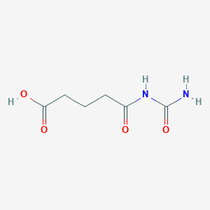 molecular formula C6H10N2O4 B8324778 N-carbamoylglutaramic acid 