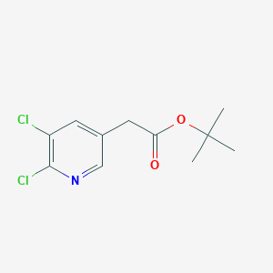 Tert-butyl 2-(5,6-dichloropyridin-3-yl)acetate