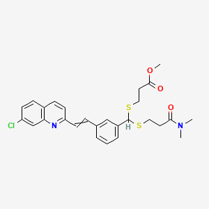 molecular formula C27H29ClN2O3S2 B8324819 MK-571 Methyl Ester 