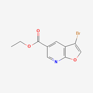 Ethyl 3-bromofuro[2,3-b]pyridine-5-carboxylate