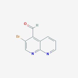 3-Bromo-[1,8]naphthyridine-4-carbaldehyde