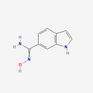 N'-hydroxy-1H-indole-6-carboximidamide