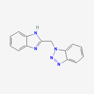 1-(1H-benzimidazol-2-ylmethyl)benzotriazole