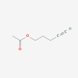 molecular formula C7H10O2 B083257 4-Pentyn-1-YL acetate CAS No. 14604-46-7