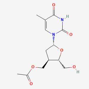 3'-[(Acetyloxy)methyl]-3'-deoxythymidine