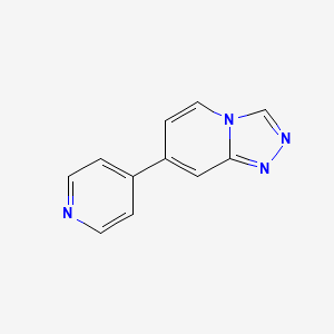 7-(4-Pyridinyl)-1,2,4-triazolo[4,3-a]pyridine
