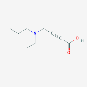 4-Dipropylamino-2-butynoic acid