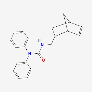 N'-(bicyclo[2.2.1]hept-5-en-2-ylmethyl)-N,N-diphenylurea