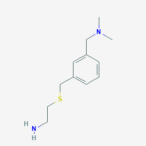 2-[[3-(N,N-Dimethylaminomethyl)phenyl]methylthio]ethanamine