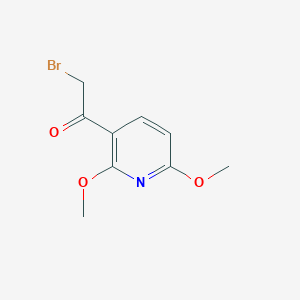 2-Bromo-1-(2,6-dimethoxypyridin-3-yl)ethanone