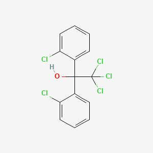 molecular formula C14H9Cl5O B8326045 1,1-Bis(chlorophenyl)2,2,2-trichloroethanol 