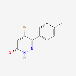 5-bromo-6-p-tolylpyridazin-3(2H)-one