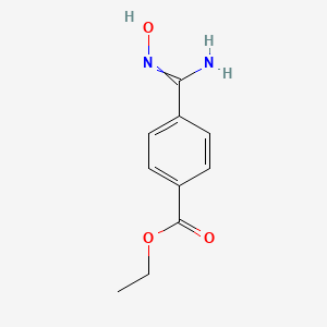 4-(N-hydroxycarbamimidoyl)-benzoic acid ethyl ester