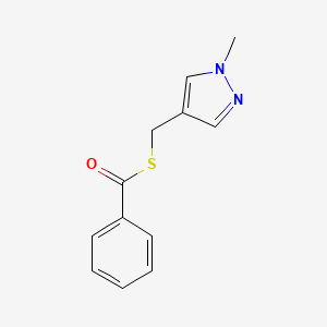 4-(Benzoylthiomethyl)-1-methylpyrazole