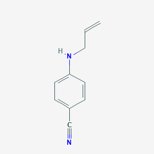 molecular formula C10H10N2 B083261 4-(Allylamino)benzonitrile CAS No. 10282-33-4
