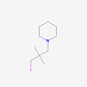 1-(3-Iodo-2,2-dimethyl-propyl)-piperidine