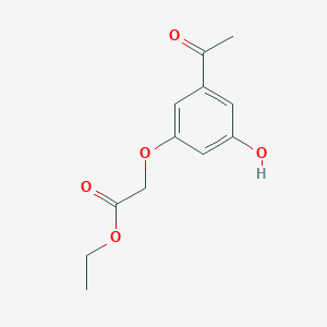 Ethyl (3-acetyl-5-hydroxyphenoxy)-acetate