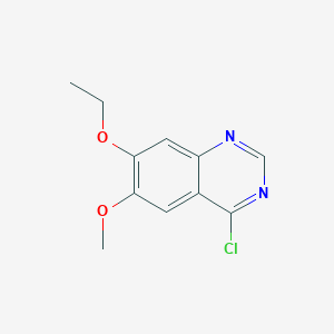 4-Chloro-7-ethoxy-6-methoxyquinazoline
