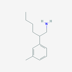 2-(3-Methylphenyl)hexylamine