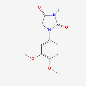 1-(3,4-Dimethoxyphenyl)hydantoin