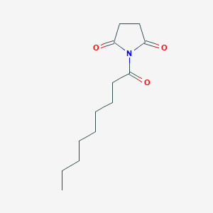 1-Nonanoylpyrrolidine-2,5-dione