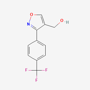 3-(4-Trifluoromethylphenyl)-4-isoxazolylmethanol