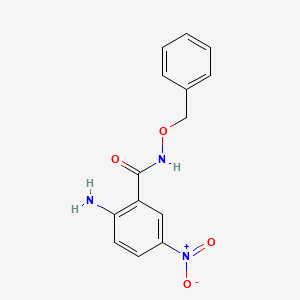 2-amino-5-nitro-N-benzyloxylbenzamide