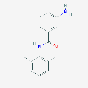 molecular formula C15H16N2O B083271 3-amino-N-(2,6-dimethylphenyl)benzamide CAS No. 14635-96-2