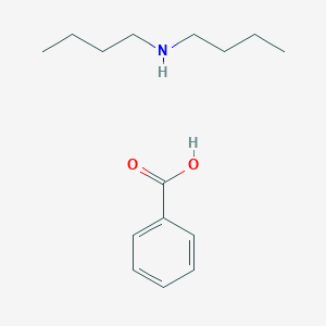 molecular formula C15H25NO2 B083275 Dibutylamine benzoate CAS No. 13047-58-0