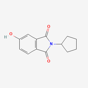 2-Cyclopentyl-5-hydroxyisoindoline-1,3-dione
