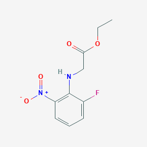 (2-Fluoro-6-nitrophenylamino)acetic acid ethyl ester