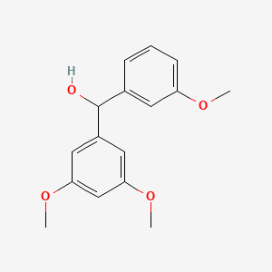 (3,5-Dimethoxyphenyl)-(3-methoxyphenyl)methanol