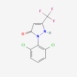 1-(2,6-dichlorophenyl)-3-trifluoromethyl-1H-pyrazol-5-ol