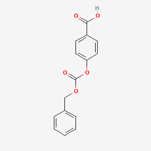 4-{[(Benzyloxy)carbonyl]oxy}benzoic acid