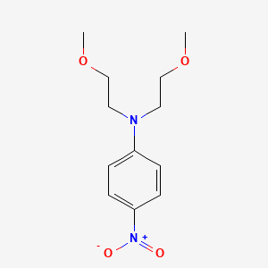 N,N-bis(2-methoxyethyl)-4-nitroaniline