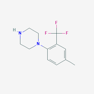 1-(4-Methyl-2-trifluoromethylphenyl)piperazine