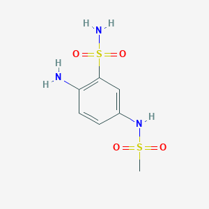 N-(3-Sulfamoyl-4-aminophenyl)methanesulfonamide