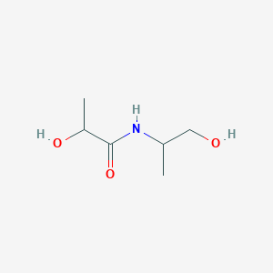 molecular formula C6H13NO3 B8328533 N-lactoyl 2-amino-1-propanol 