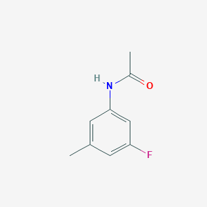 molecular formula C9H10FNO B8328538 N-(3-fluoro-5-methylphenyl)acetamide 