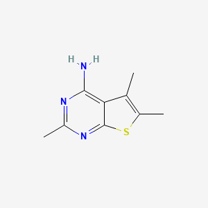 2,5,6-Trimethylthieno[2,3-d]pyrimidin-4-amine