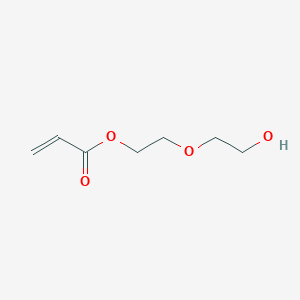 molecular formula C7H12O4 B083289 2-(2-Hydroxyethoxy)ethyl acrylate CAS No. 13533-05-6