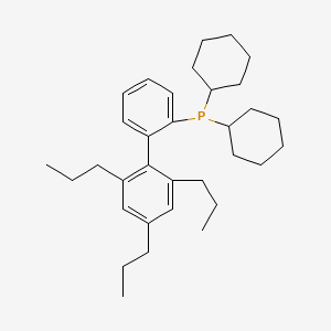 Dicyclohexyl(2',4',6'-tripropyl-[1,1'-biphenyl]-2-yl)phosphine