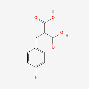 molecular formula C10H9FO4 B8328959 2-(4-Fluorobenzyl)malonic acid 