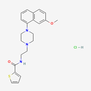 molecular formula C22H26ClN3O2S B8329100 S-14671 