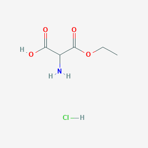 molecular formula C5H10ClNO4 B8329505 Ethyl aminomalonate hydrochloride 