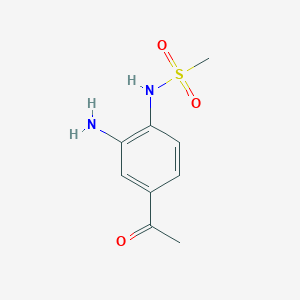 4'-Acetyl-2'-aminomethanesulfonanilide