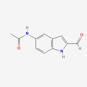 5-Acetamino-2-indolecarboxaldehyde